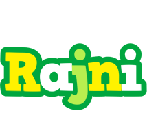 Rajni soccer logo