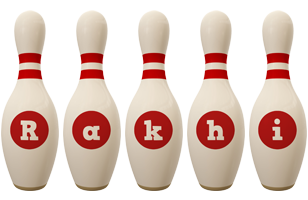 Rakhi bowling-pin logo