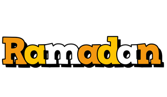Ramadan cartoon logo