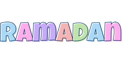 Ramadan pastel logo
