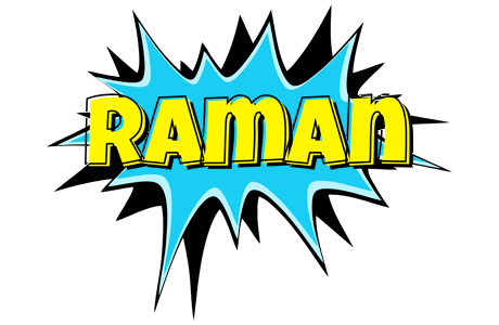 Raman amazing logo