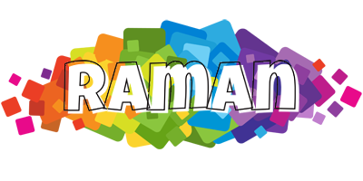 Raman pixels logo