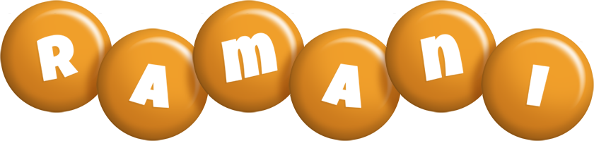 Ramani candy-orange logo