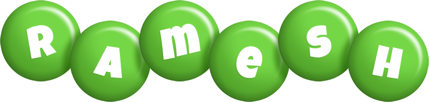 Ramesh candy-green logo