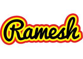 Ramesh flaming logo