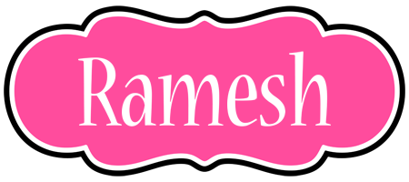 Ramesh invitation logo