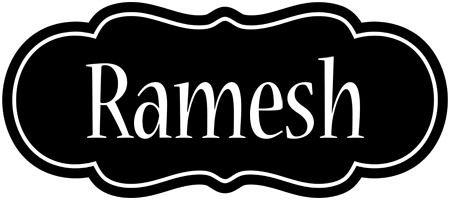 Ramesh welcome logo