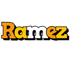 Ramez cartoon logo