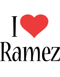 Ramez i-love logo