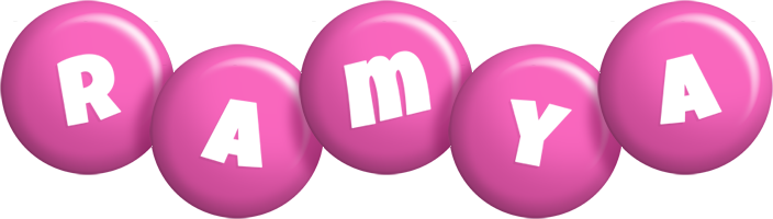 Ramya candy-pink logo