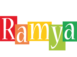 Ramya colors logo
