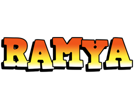 Ramya sunset logo