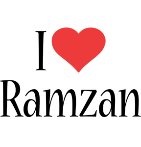 Ramzan i-love logo