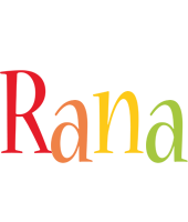 Rana birthday logo