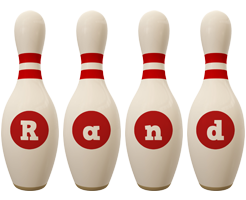 Rand bowling-pin logo