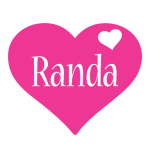 Randa love-heart logo
