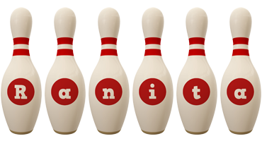 Ranita bowling-pin logo