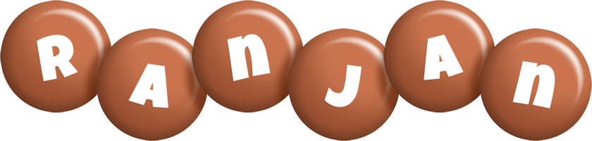 Ranjan candy-brown logo