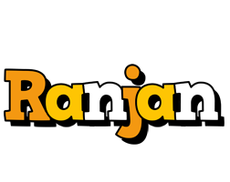 Ranjan cartoon logo