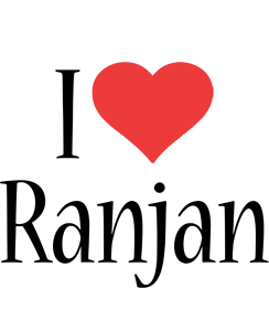 Ranjan i-love logo