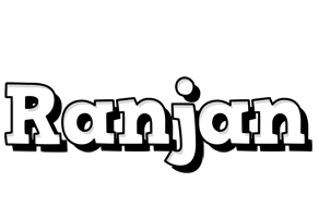 Ranjan snowing logo