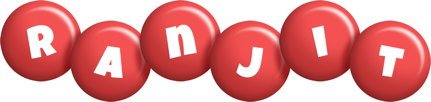 Ranjit candy-red logo