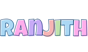 Ranjith pastel logo