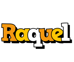 Raquel cartoon logo