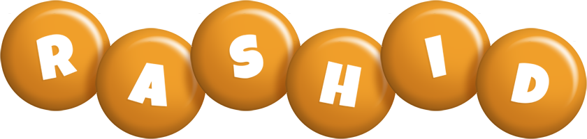 Rashid candy-orange logo