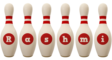 Rashmi bowling-pin logo