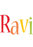 Ravi birthday logo