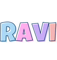 Ravi pastel logo