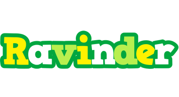 Ravinder soccer logo