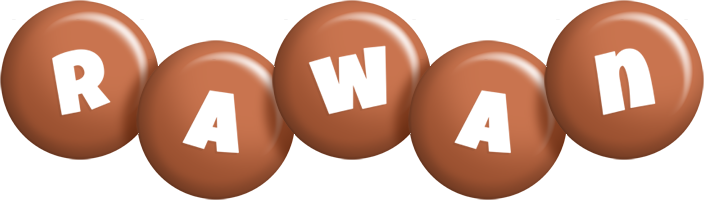 Rawan candy-brown logo