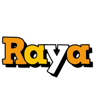 Raya cartoon logo