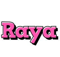 Raya girlish logo