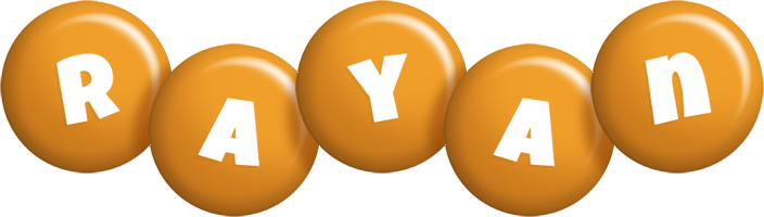Rayan candy-orange logo