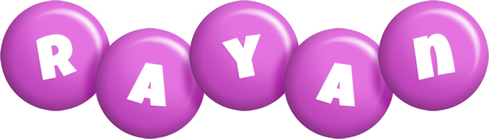 Rayan candy-purple logo