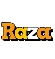 Raza cartoon logo