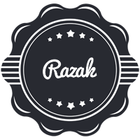 Razak badge logo