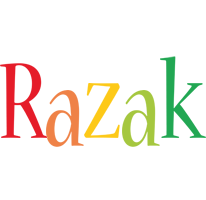 Razak birthday logo