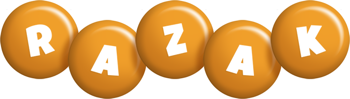 Razak candy-orange logo