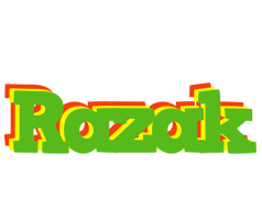 Razak crocodile logo
