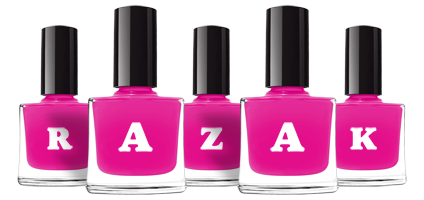 Razak nails logo