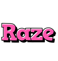 Raze girlish logo