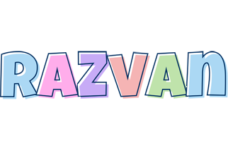 Razvan pastel logo