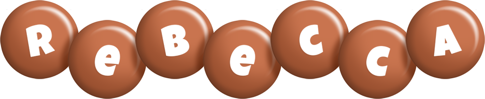 Rebecca candy-brown logo