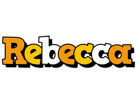 Rebecca cartoon logo