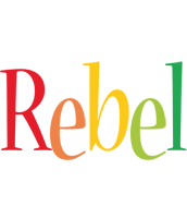 Rebel birthday logo