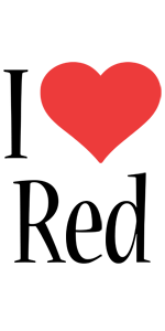 Red i-love logo